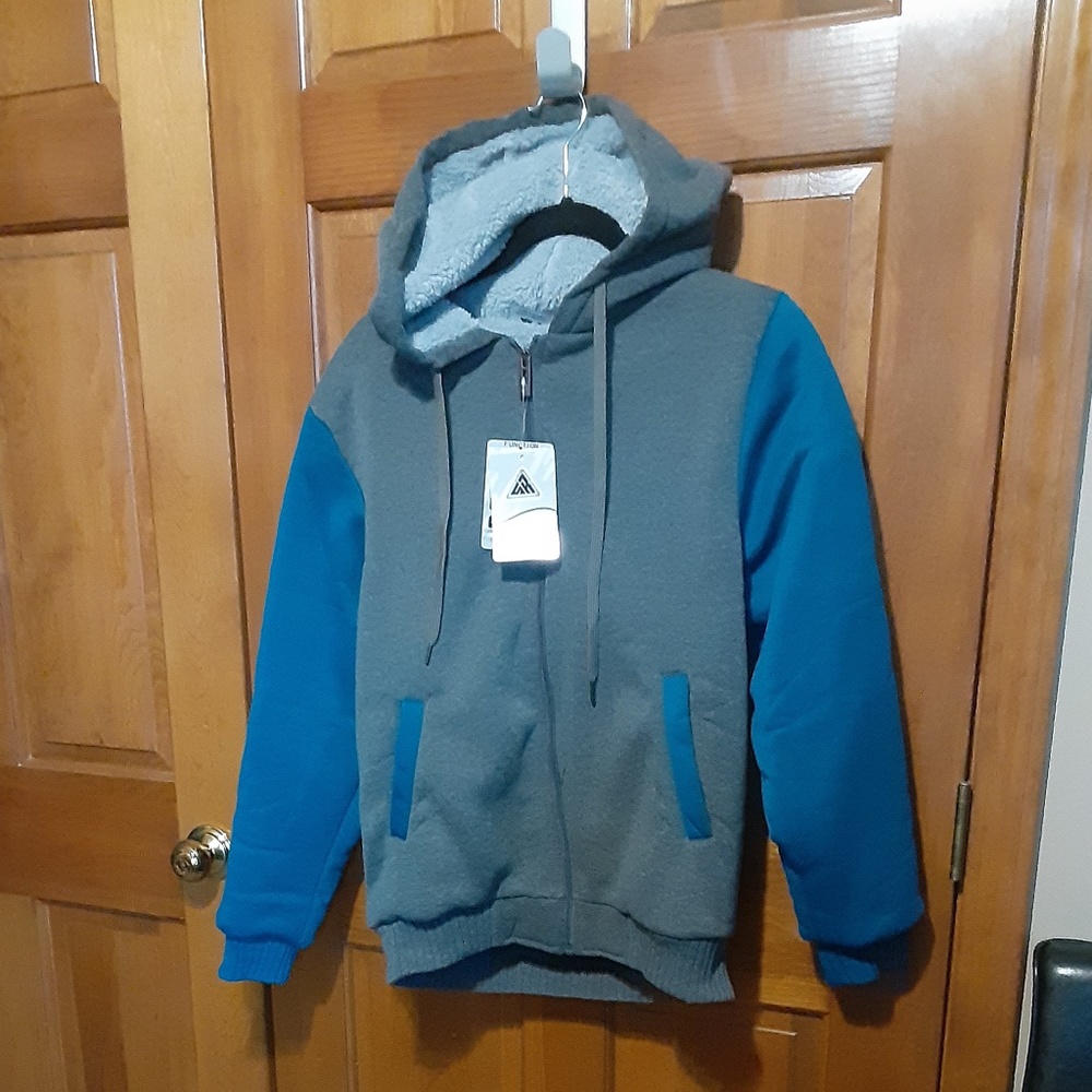 Speed Your Run Fleece Lined Hooded Jacket